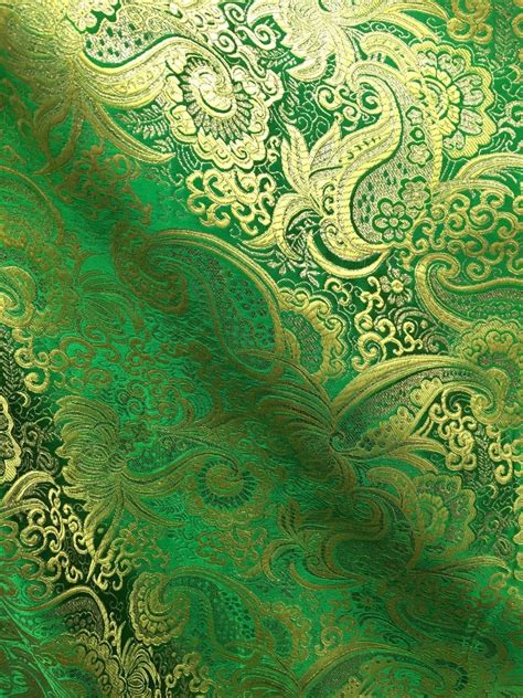 metallic brocade fabric sale ebay for sale|Metallic Brocade Fabric for sale .